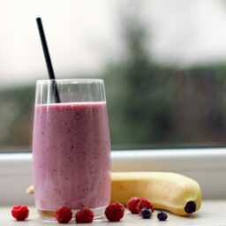 pink smoothie